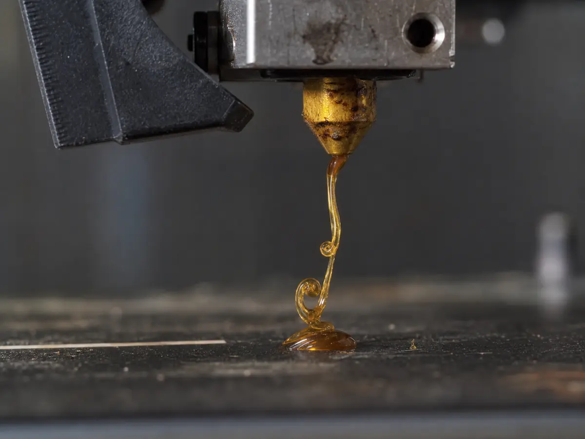 Nozzle Oozing example 1