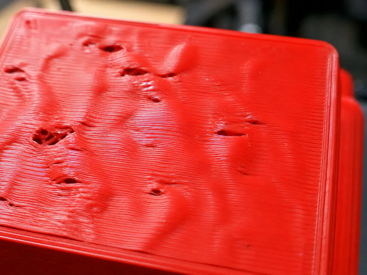 Top Surface Holes example 1