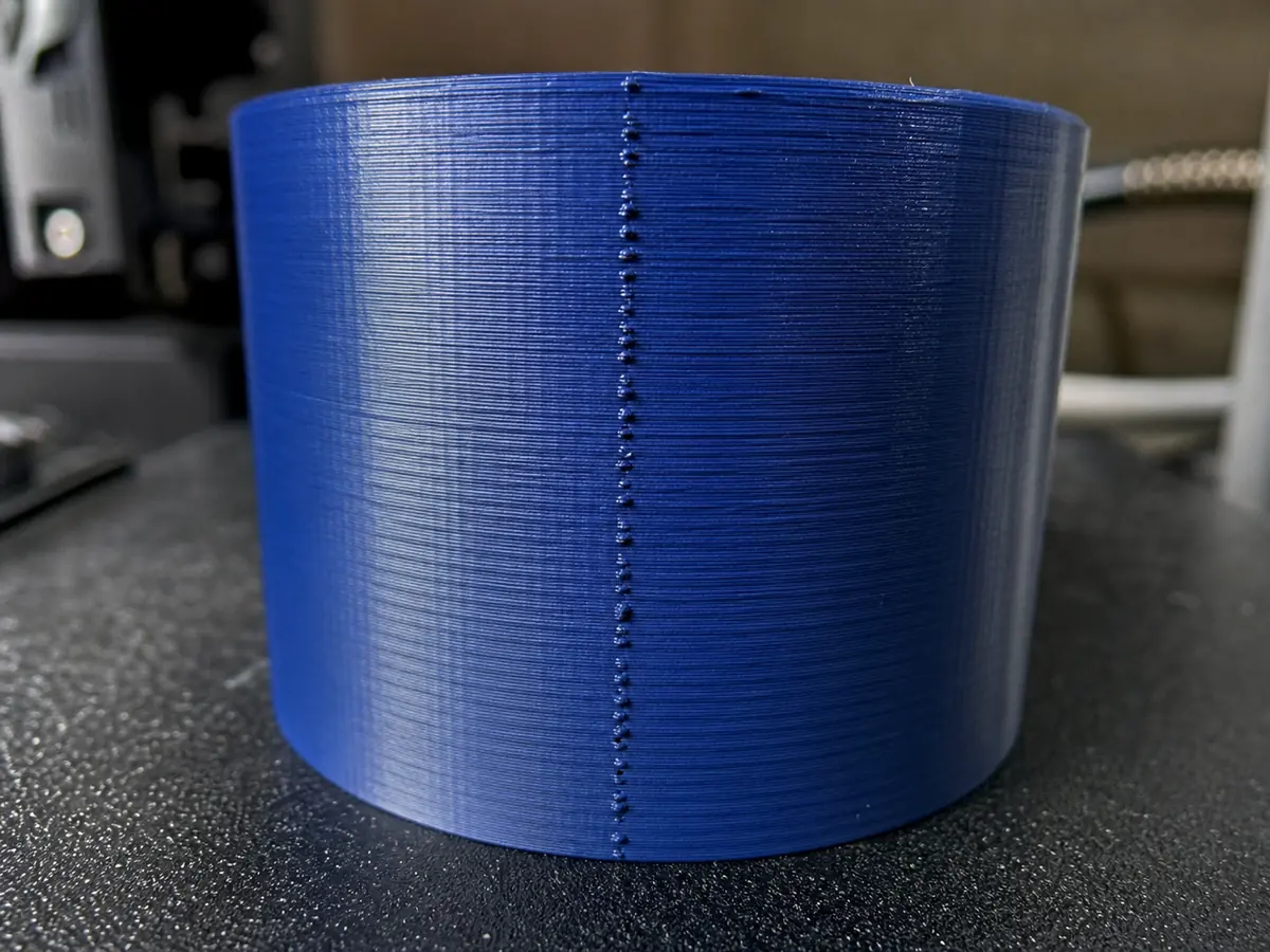 Visible Z Seam example 1